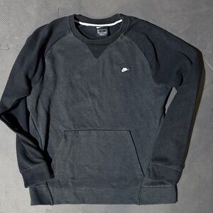 Nike Men's Charcoal Crewneck Sweater